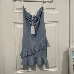 Lover+Friends mini strapless dress